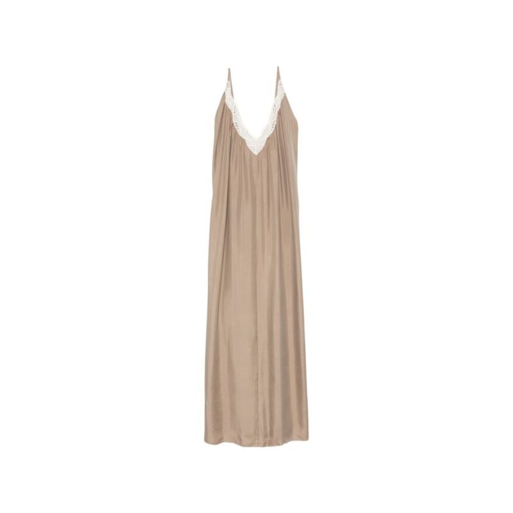 Alysi Women Silk Lace-Trim Dress